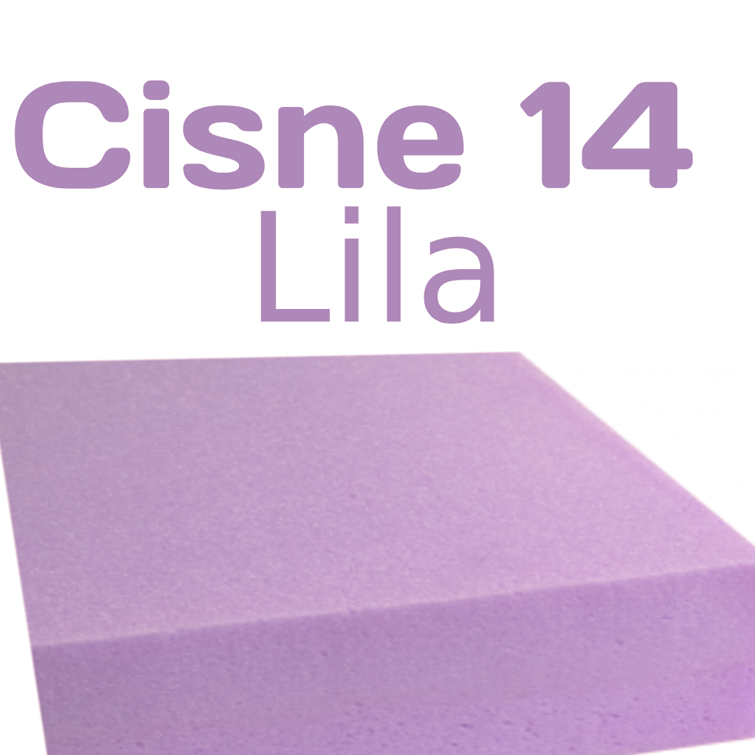 Plancha de Espuma Lila 2mX1.50m Densidad 14kg/m3